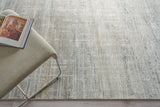 Exquisite Rugs Mercuri Power-loomed Acrylic/Viscose 5684 Light Blue/Blue 9' x 12' Area Rug