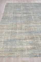 Exquisite Rugs Mercuri Power-loomed Acrylic/Viscose 5684 Light Blue/Blue 9' x 12' Area Rug