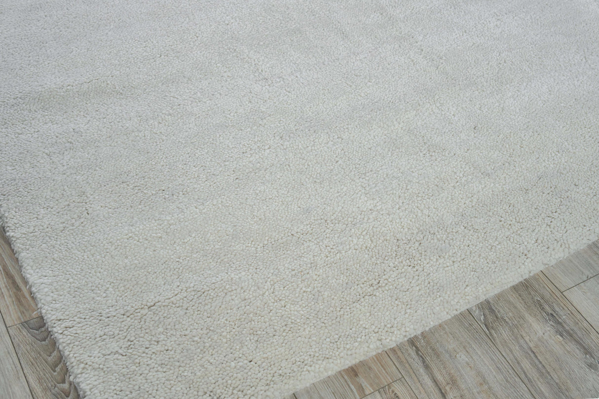 Exquisite Rugs Merino Hand-knotted Merino Wool 5393 Beige 12' x 15' Area Rug