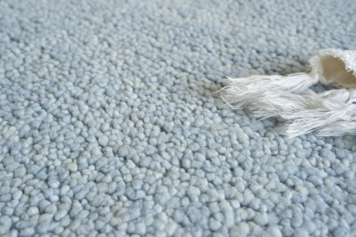Exquisite Rugs Merino Wool Hand-knotted 5488 Blue 14' x 18' Area Rug