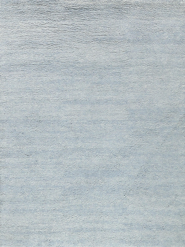 Exquisite Rugs Merino Wool Hand-knotted 5488 Blue 9' x 12' Area Rug