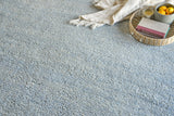 Exquisite Rugs Merino Wool Hand-knotted 5488 Blue 9' x 12' Area Rug