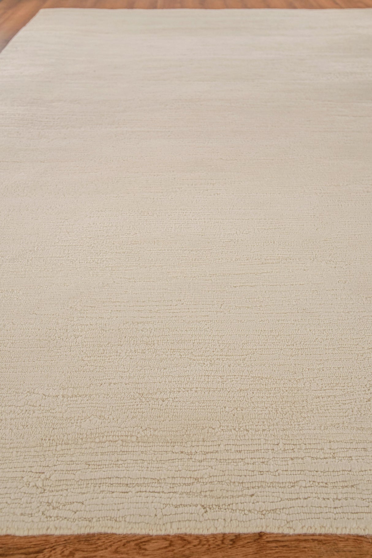 Exquisite Rugs Merino Wool Hand-knotted 4462 Ivory 8' x 10' Area Rug