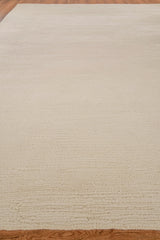 Exquisite Rugs Merino Wool Hand-knotted 4462 Ivory 8' x 10' Area Rug