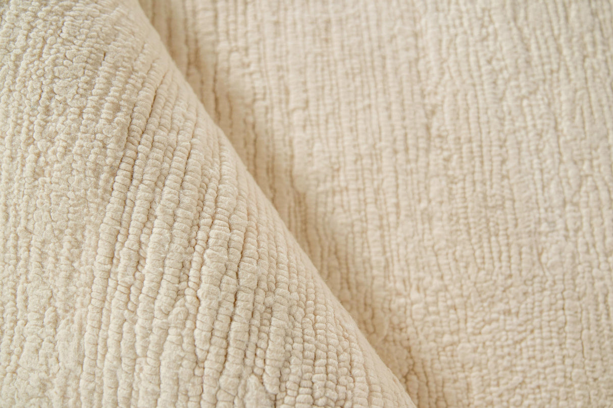 Exquisite Rugs Merino Wool Hand-knotted 4462 Ivory 8' x 10' Area Rug