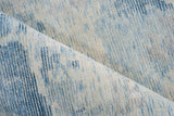 Exquisite Rugs Mineral Hand-loomed Wool/Bamboo Silk 5357 Blue 14' x 18' Area Rug
