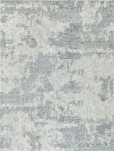 Exquisite Mineral Hand-loomed Wool/Bamboo Silk Green Area Rug 10.0'X14.0' Rug