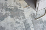 Exquisite Rugs Mineral Hand-loomed Wool/Bamboo Silk 5359 Beige 10' x 14' Area Rug