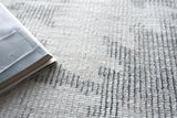 Exquisite Rugs Mineral Hand-loomed Wool/Bamboo Silk 5359 Beige 6' x 9' Area Rug