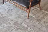 Exquisite Rugs Mineral Hand-loomed Wool/Bamboo Silk 5639 Brown 10' x 14' Area Rug