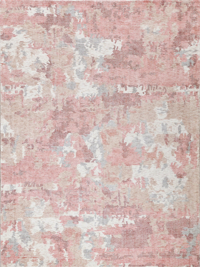 Exquisite Rugs Mineral Hand-loomed Wool/Bamboo Silk 5640 Dark Gray/Brown 10' x 14' Area Rug