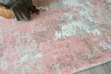 Exquisite Rugs Mineral Hand-loomed Wool/Bamboo Silk 5640 Dark Gray/Brown 10' x 14' Area Rug