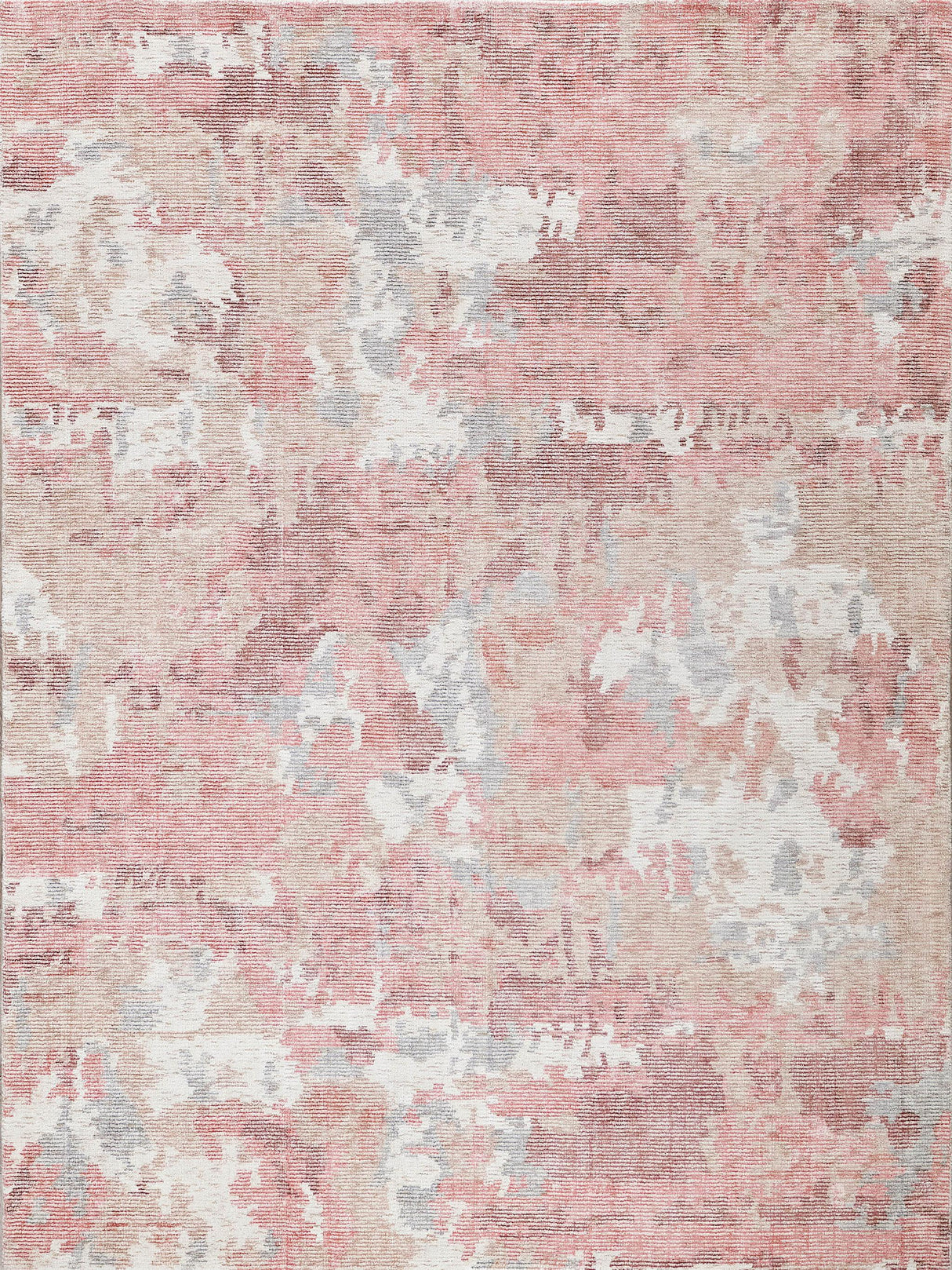 Exquisite Mineral Hand-loomed Wool/Bamboo Silk Dark Gray/Brown Area Rug 9.0'X12.0' Rug