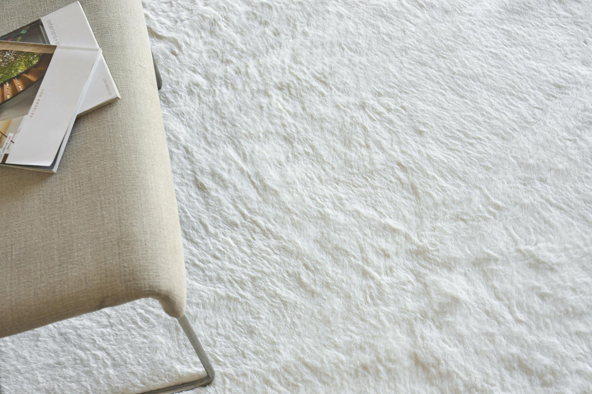 Exquisite Rugs Mink Hand-stitched Polyacrylic 6252 Ivory 12' x 15' Area Rug