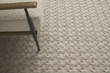 Exquisite Rugs Monroe Silk Hand-loomed Bamboo Silk 3971 Light Taupe 9' x 12' Area Rug