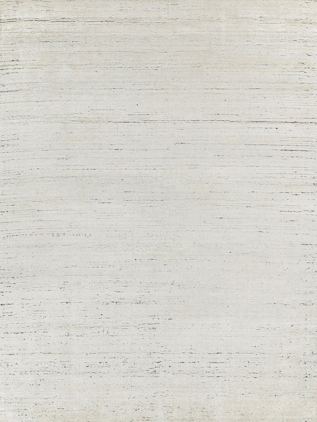 Exquisite Rugs Montero Hand-loomed Wool/PET yarn yarn 4692 Ivory/Gray 6' x 9' Area Rug