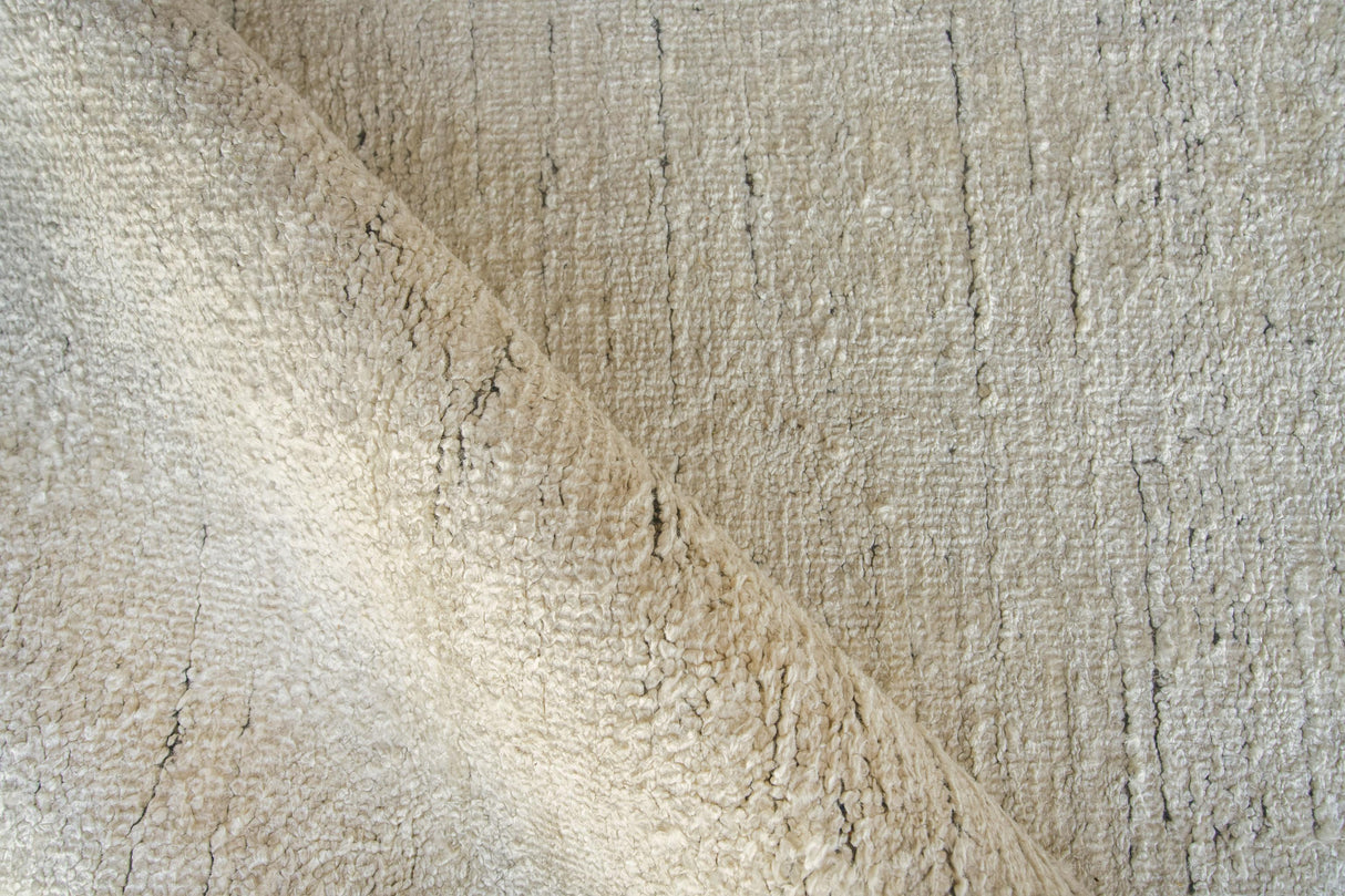 Exquisite Rugs Montero Hand-loomed Wool/PET yarn yarn 4692 Ivory/Gray 9' x 6' Area Rug