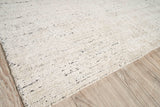 Exquisite Rugs Montero Hand-loomed Wool/PET yarn yarn 4692 Ivory/Gray 8' x 10' Area Rug
