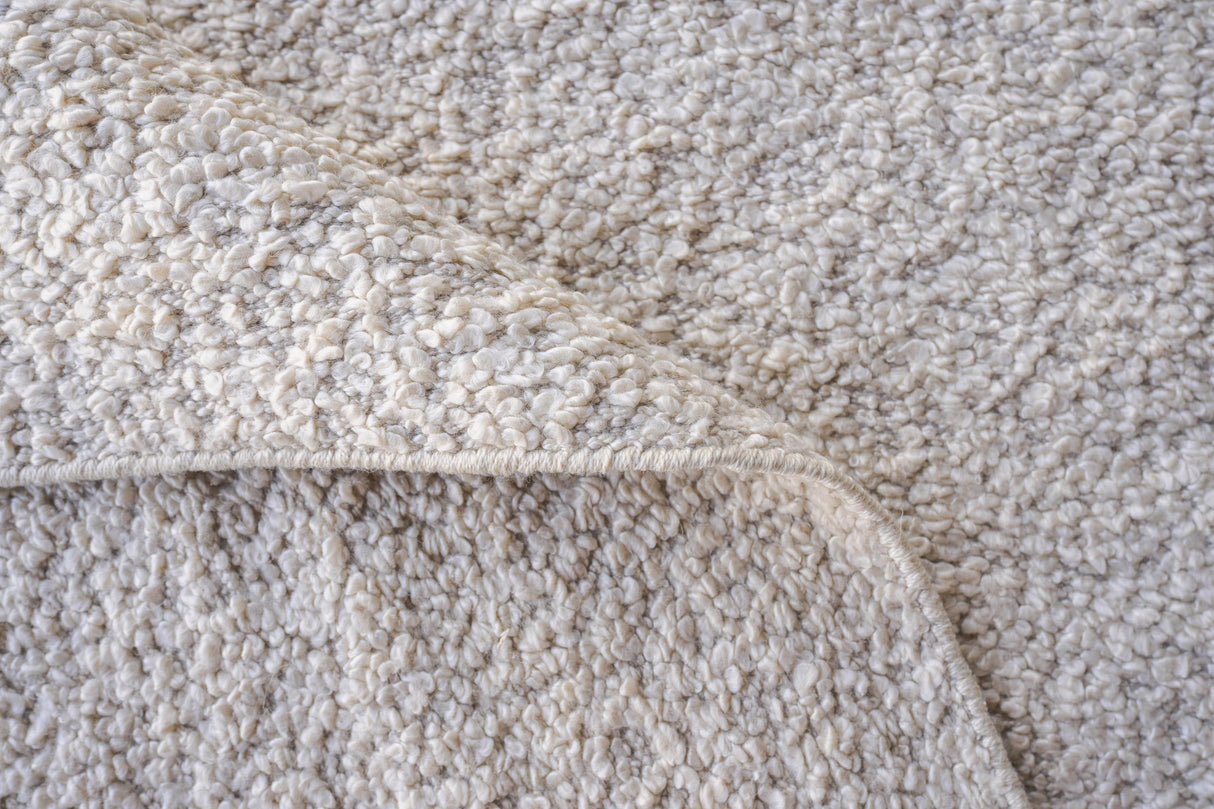 Exquisite Rugs Morello Indoor/Outdoor Reversible Hand-loomed PET yarn 4777 Ivory/Gray 6' x 9' Area Rug