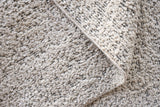 Exquisite Rugs Morello Indoor/Outdoor Reversible Hand-loomed PET yarn 4779 Ivory/Dark Gray 6' x 9' Area Rug