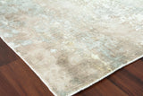 Exquisite Rugs Murano Hand-loomed Wool/Bamboo Silk 4026 Nutshell 10' x 8' Area Rug