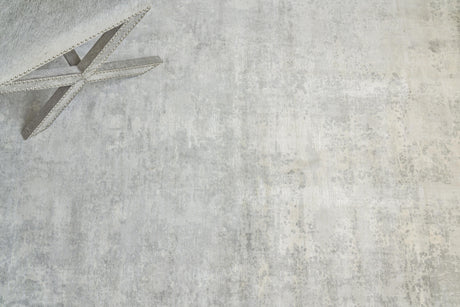 Exquisite Rugs Murano Hand-loomed Wool/Bamboo Silk 4027 Metallic 6' x 9' Area Rug