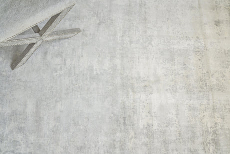 Exquisite Rugs Murano Hand-loomed Wool/Bamboo Silk 4027 Metallic 6' x 9' Area Rug