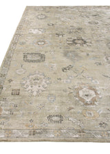 Exquisite Rugs Museum Hand-knotted Bamboo Silk 3493 Beige 8' x 10' Area Rug