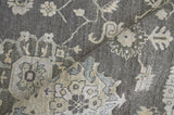 Exquisite Rugs Museum Hand-knotted Bamboo Silk 3495 Midnight Charcoal 8' x 10' Area Rug