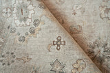 Exquisite Rugs Museum Hand-knotted Bamboo Silk 5198 Pewter 10' x 14' Area Rug