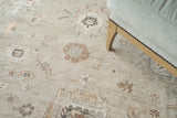 Exquisite Rugs Museum Hand-knotted Bamboo Silk 5198 Pewter 14' x 18' Area Rug