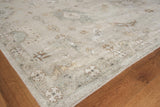 Exquisite Rugs Museum Hand-knotted Bamboo Silk 5198 Pewter 6' x 9' Area Rug