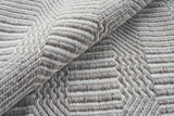 Exquisite Rugs Naples flatweave PET 4882 Ivory/Gray 10' x 8' Area Rug
