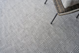 Exquisite Rugs Naples flatweave PET 4882 Ivory/Gray 10' x 8' Area Rug