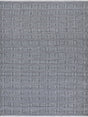 Exquisite Rugs Naples Indoor/Outdoor Flatweave PET yarn 4883 Ivory/Black 9' x 12' Area Rug