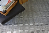 Exquisite Rugs Naples Indoor/Outdoor Flatweave PET yarn 4883 Ivory/Black 9' x 12' Area Rug