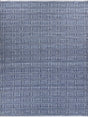 Exquisite Rugs Naples Indoor/Outdoor Flatweave PET yarn 4884 Ivory/Blue 12' x 15' Area Rug