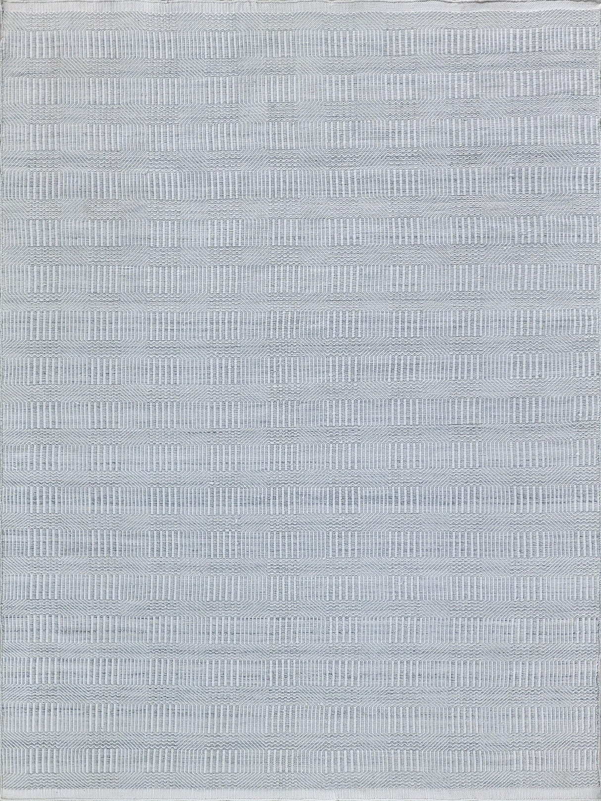 Exquisite Naples Indoor/Outdoor Flatweave PET yarn Light Silver Area Rug 12.0'X15.0' Rug