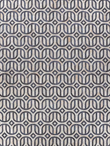 Exquisite Rugs Natural Hide Hand-stitched Leather Hide 2142 Silver/Blue 8' x 11' Area Rug