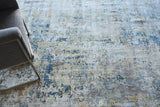 Exquisite Rugs Nightfall Hand-loomed Wool/Bamboo Silk 6330 Gold/Brown 6' x 9' Area Rug