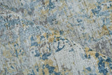 Exquisite Rugs Nightfall Hand-loomed Wool/Bamboo Silk 6330 Gold/Brown 9' x 12' Area Rug