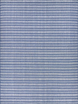 Exquisite Rugs Nova Indoor/Outdoor Flatweave PET yarn 4866 Blue 12' x 15' Area Rug