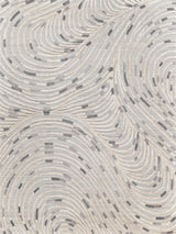 Exquisite Rugs Overture Hand-loomed Wool/Bamboo Silk 4519 Gray 10' x 14' Area Rug