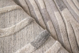 Exquisite Rugs Overture Hand-loomed Wool/Bamboo Silk 4519 Gray 10' x 14' Area Rug