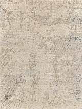 Exquisite Rugs Overture Hand-loomed Wool/Bamboo Silk 4521 Beige 10' x 14' Area Rug