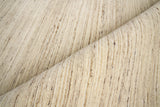 Exquisite Rugs Palazzo Hand-loomed Wool/Bamboo Silk 3389 Light Gray/Beige 10' x 14' Area Rug