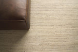 Exquisite Rugs Palazzo Hand-loomed Wool/Bamboo Silk 3389 Light Gray/Beige 10' x 14' Area Rug