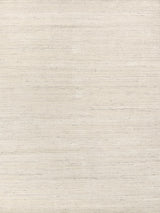 Exquisite Palazzo Hand-loomed Wool/Bamboo Silk Light Gray/Gray Area Rug 8.0'X10.0' Rug