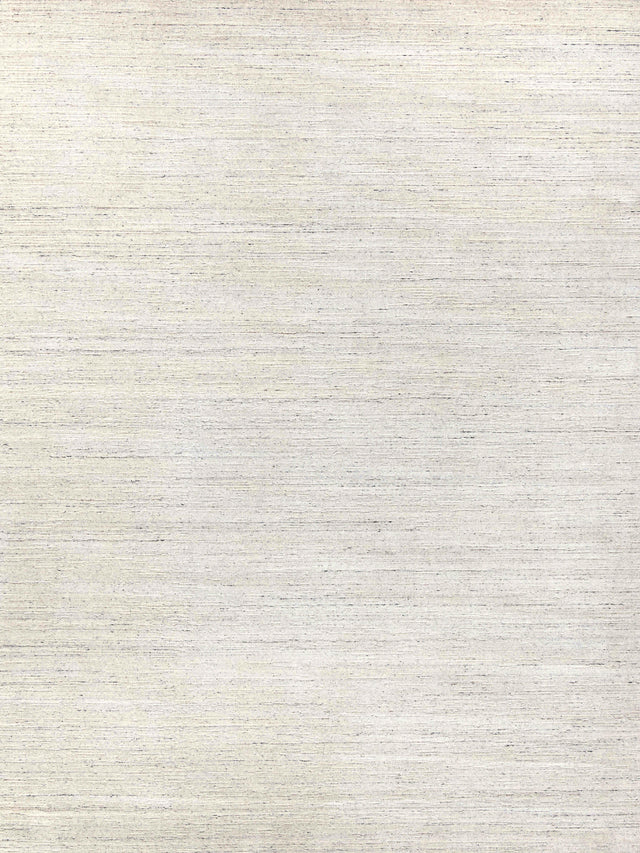 Exquisite Rugs Palazzo Hand-loomed Wool/Bamboo Silk 3391 Dark Gray/Gray 6' x 9' Area Rug