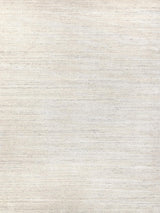 Exquisite Palazzo Hand-loomed Wool/Bamboo Silk Dark Gray/Gray Area Rug 6.0'X9.0' Rug